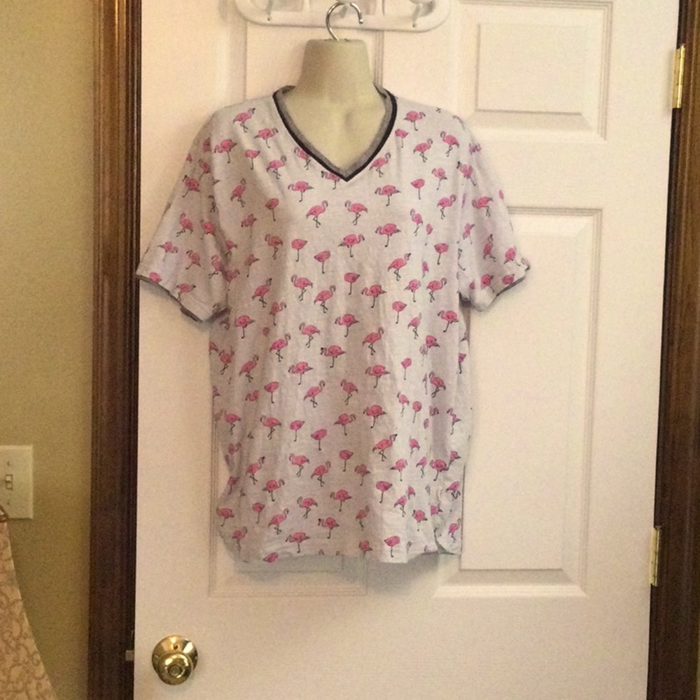 American Republic Pink Flamigo Tee shirt